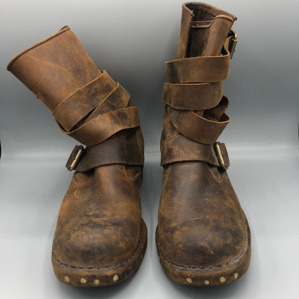 Jeffrey Campbell Brit Wrap Strap Booties